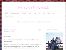Tablet Screenshot of minivanmaverick.com